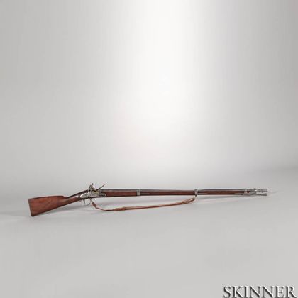 U.S. Model 1840 Flintlock Musket and Sling