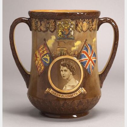 Royal Doulton Commemorative Loving Cup