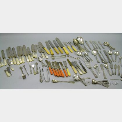 Approximately Ninety-eight Pieces of Miscellaneous Flatware