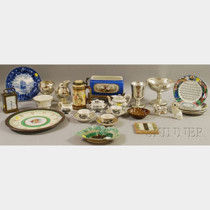 Large Lot of Victorian and Decorative Ceramic, Glass, and Miscellaneous Items