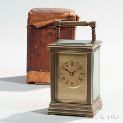 Time and Strike Carriage Clock