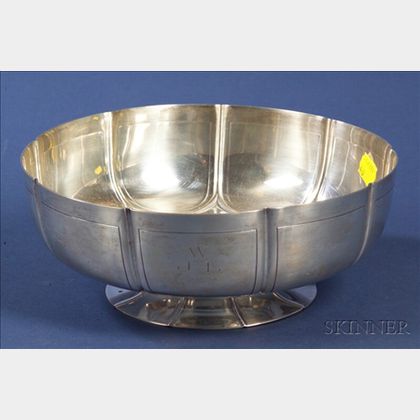 Tuttle Sterling Charles II-style Footed Bowl
