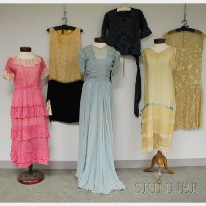Five Vintage Lady's Clothing Items