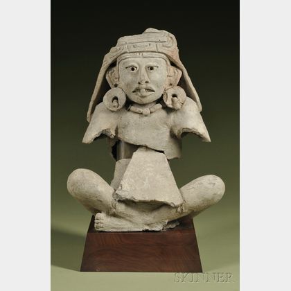 Pre-Columbian Fragmentary Seated Figure