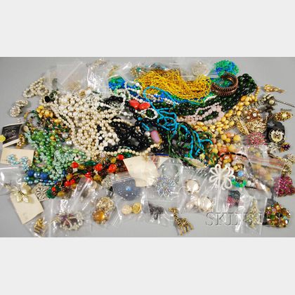 Very Large Group of Costume Jewelry