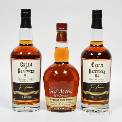 Mixed Bourbon, 3 750ml bottles 
