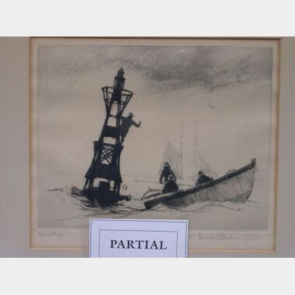 Lot of Two Framed Gordon Grant Nautical Prints. 
