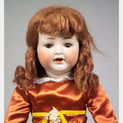 ABG 1353 Bisque Head Girl Doll