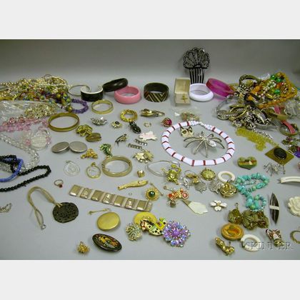 Group of Assorted Costume Jewelry and Fashion Watches
