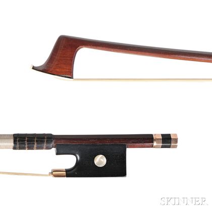 Gold-mounted Violin Bow