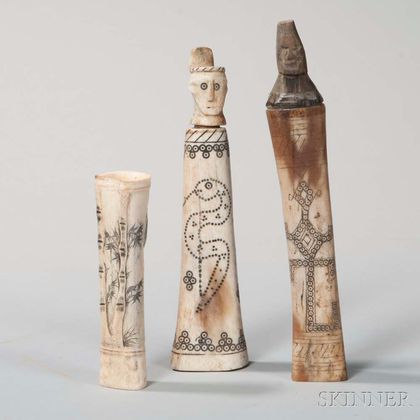 Three Prisoner-of-war Carvings 