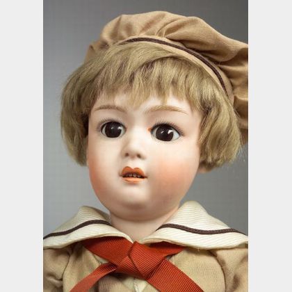 Heubach Bisque Head 8192 Character Boy Doll