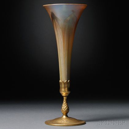 Tiffany Studios Trumpet Vase 