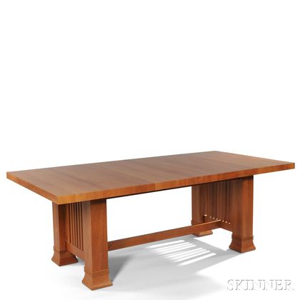 Frank Lloyd Wright Robie House Dining Table by Copeland 