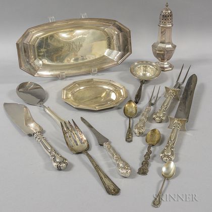 Group of Assorted Sterling Silver Tableware