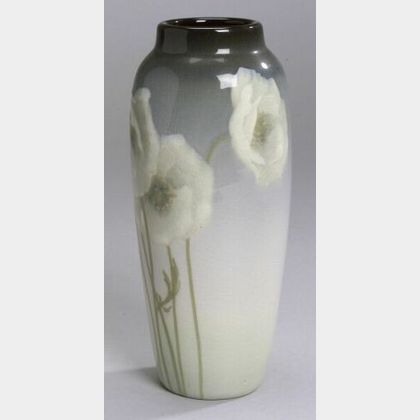 Rookwood Pottery White Poppies Vase