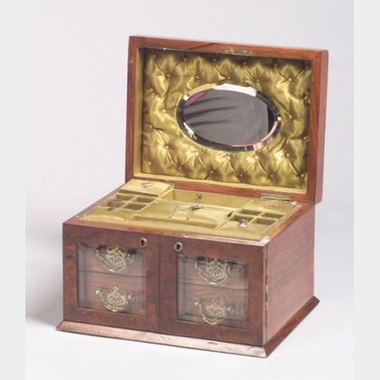 Victorian Coromandel Jewelry Box