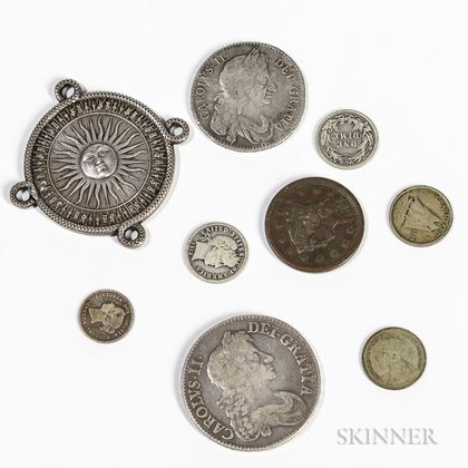 Small Group of Coins and Medals