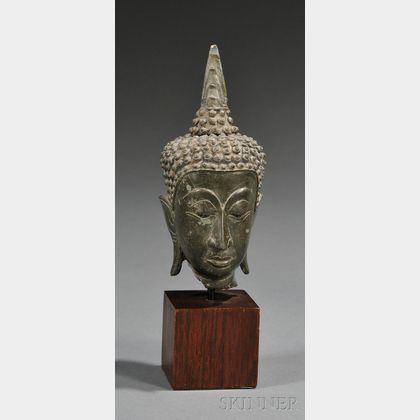 Bronze Head of Buddha