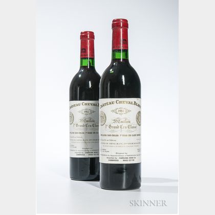Chateau Cheval Blanc 1982, 2 bottles 
