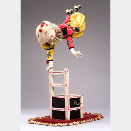 Roullet et Decamps Automaton of a Clown Equilibriste