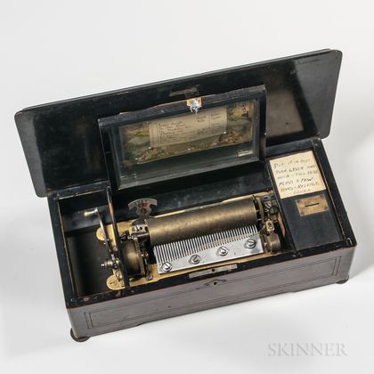 Coin-operated Six-air Cylinder Musical Box