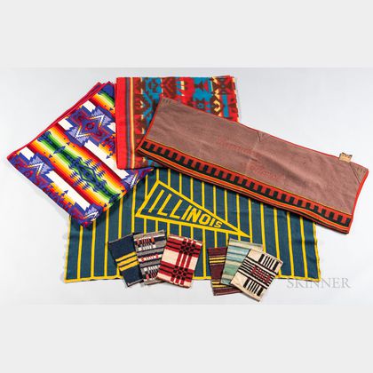 Four Beacon Blankets and Five Beacon Blanket Samplers