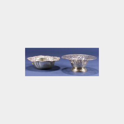 Two Sterling Fruit Bowls