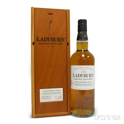 Ladyburn 27 Years Old 1973, 1 750ml bottle (owc) 
