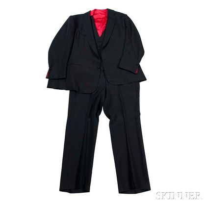Black Three-piece Nudie Suit, 1978