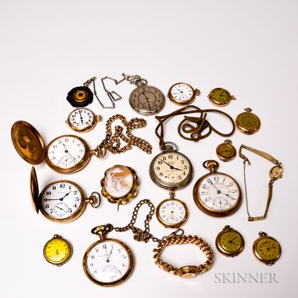 Group of Assorted Pocket Watches