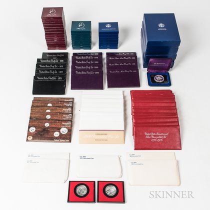 Group of Mint and Proof Sets and Commemorative Coins