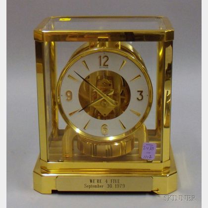 Brass Atmos Clock by Jaeger-LeCoultre