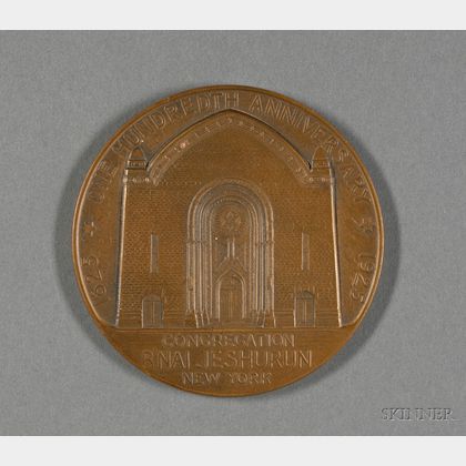 100th Anniversary Bronze Medallion