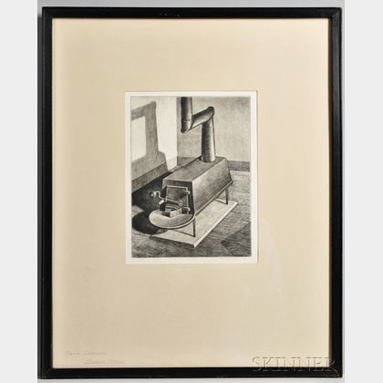 Armen Landeck (American, 1905-1984) Shaker Stove