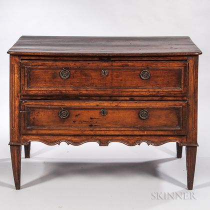 Louis XVI-style Provincial Fruitwood Commode