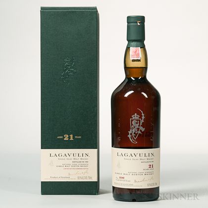 Lagavulin 21 Years Old 1985, 1 750ml bottle 