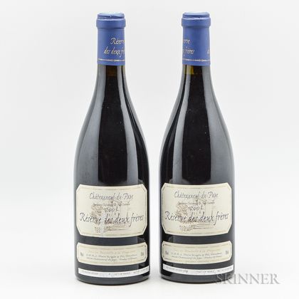 Pierre Usseglio Chateauneuf du Pape Reserve des Deux Freres 2003, 2 bottles 