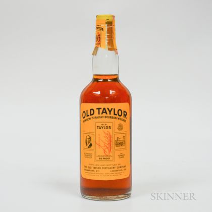Old Taylor 4 Years Old, 1 4/5 quart bottle 