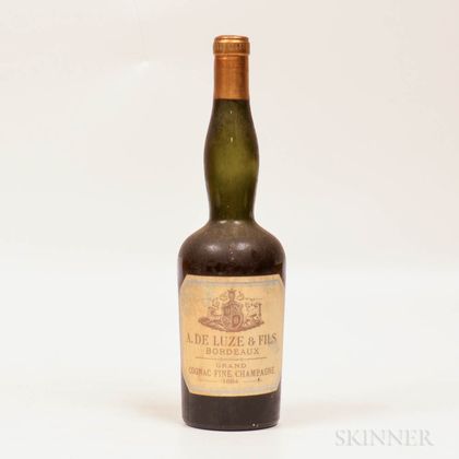 A. De Luze & Fils Grand Fine Champagne 1884, 1 bottle 