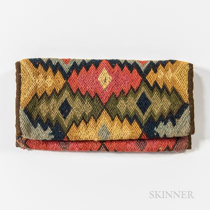 Flame-stitch Wallet