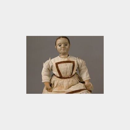 Large Early Izannah Walker Cloth Doll