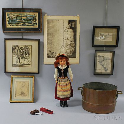 Group of Assorted Decorative Items