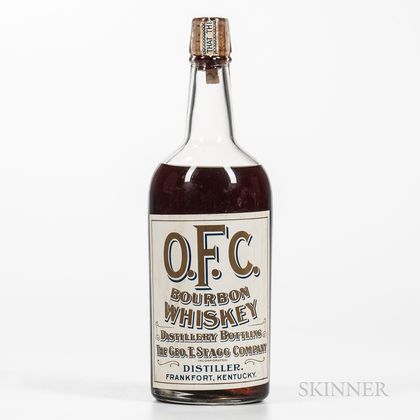 OFC Whiskey 10 Years Old 1909, 1 quart bottle 
