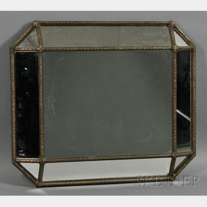Continental Bronze Mirror-framed Mirror