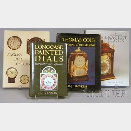 Four Titles on English Clockmaking