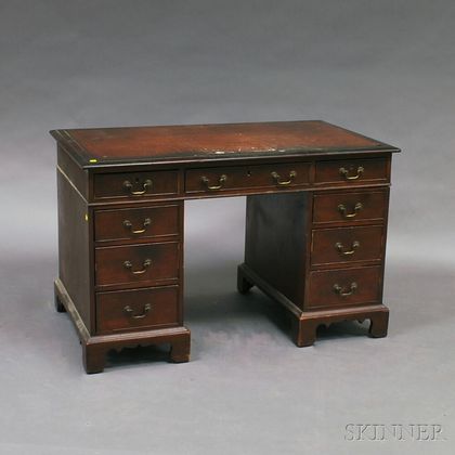 Mahogany Double-pedestal Desk