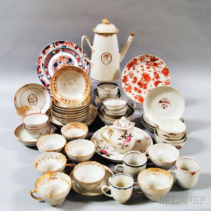 Approximately Fifty-six Pieces of Chinese Export Porcelain
