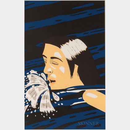 Alex Katz (American, b. 1927) Olympic Swimmer