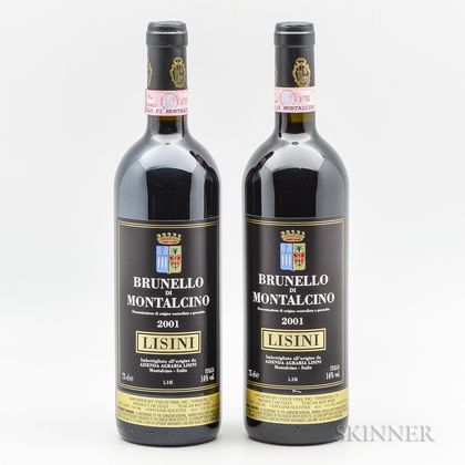 Lisini Brunello di Montalcino 2001, 2 bottles 